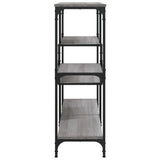 Console Table Grey Sonoma 103x32x95 cm Engineered Wood