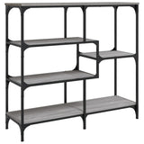 Console Table Grey Sonoma 103x32x95 cm Engineered Wood