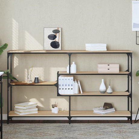 Console Table 103X32X95 Cm Engineered Wood
