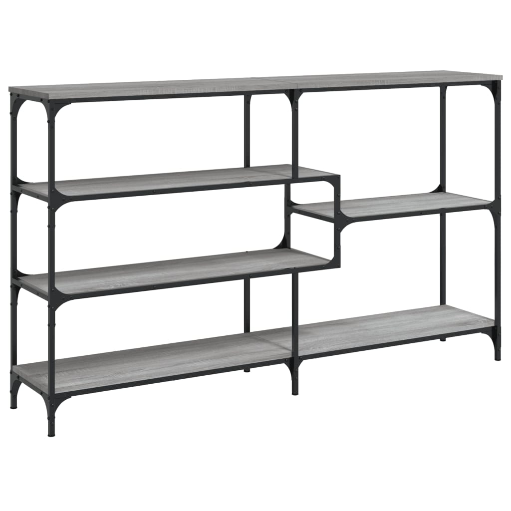 Console Table Grey Sonoma 160x32x95 cm Engineered Wood