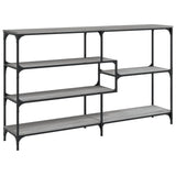 Console Table Grey Sonoma 160x32x95 cm Engineered Wood