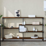 Console Table 103X32X95 Cm Engineered Wood