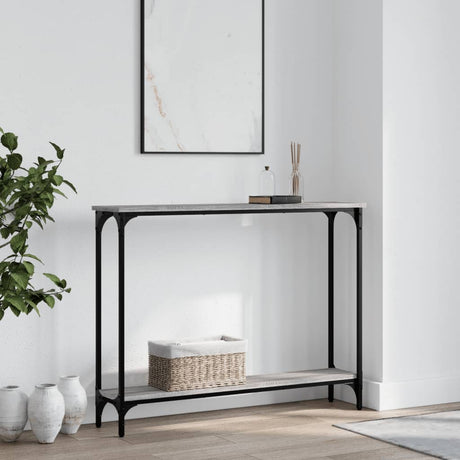 Console Table 100X22.5X75 Cm Engineered Wood