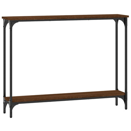 Console Table 100X22.5X75 Cm Engineered Wood
