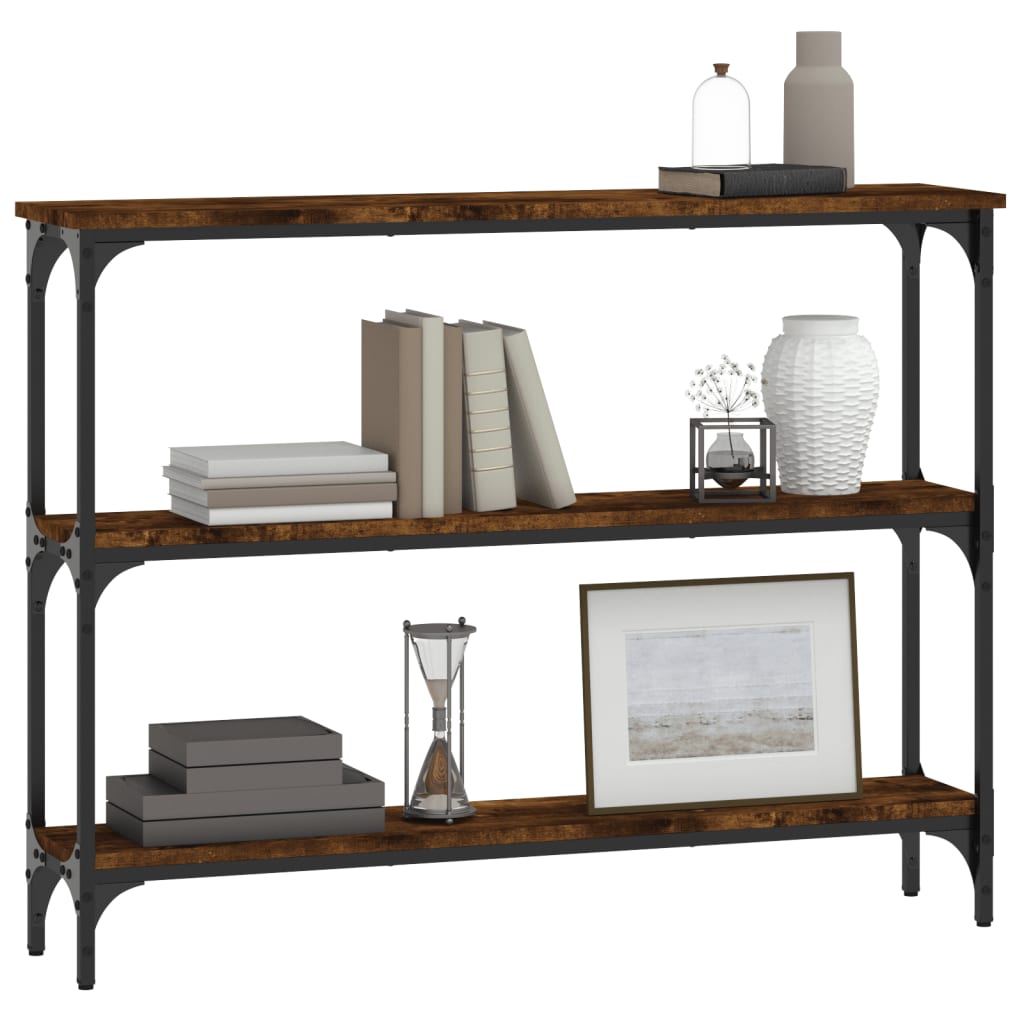 Console Table 100X22.5X75 Cm Engineered Wood
