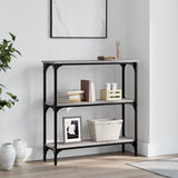 Console Table 100X22.5X75 Cm Engineered Wood