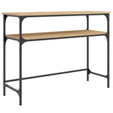 Console Table Sonoma Oak 100x35.5x75 cm Engineered Wood