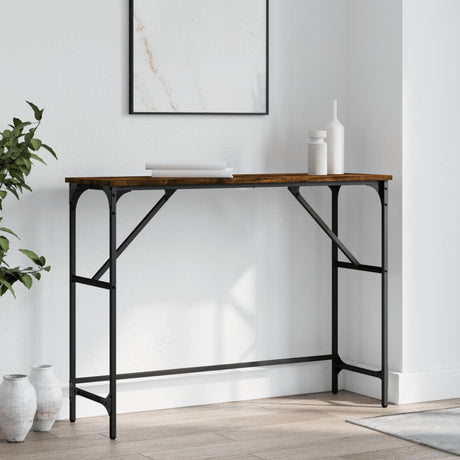 Console Table 100X32X75 Cm Engineered Wood
