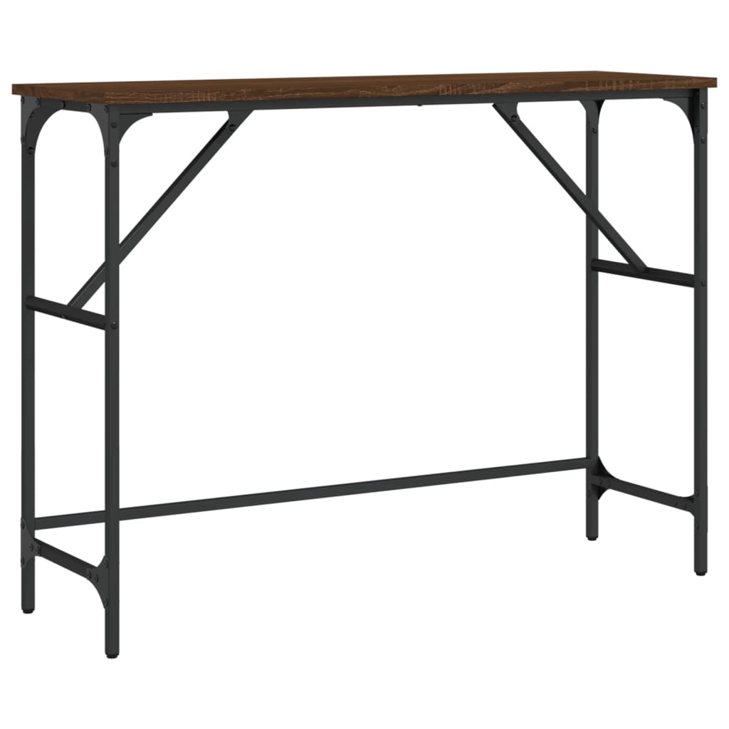 Console Table 100X32X75 Cm Engineered Wood
