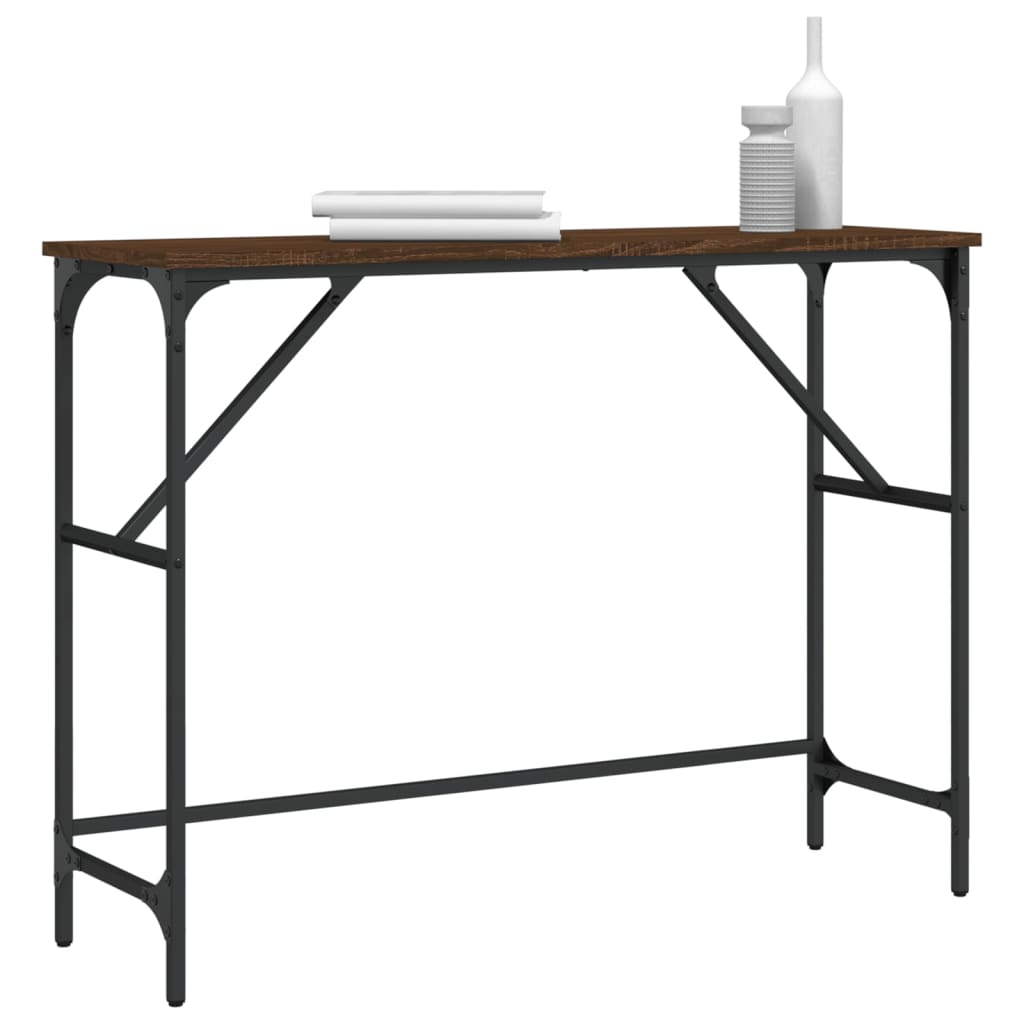 Console Table 100X32X75 Cm Engineered Wood