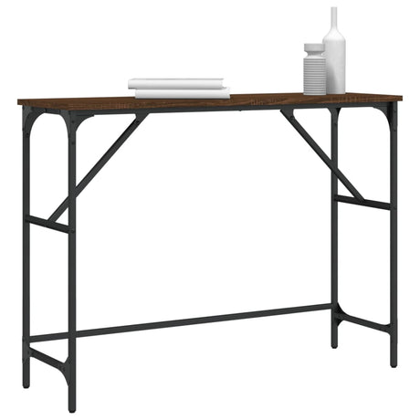 Console Table 100X32X75 Cm Engineered Wood