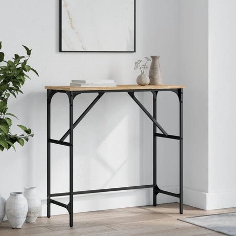 Console Table 100X32X75 Cm Engineered Wood