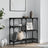 Console Table 102X29X75 Cm Engineered Wood