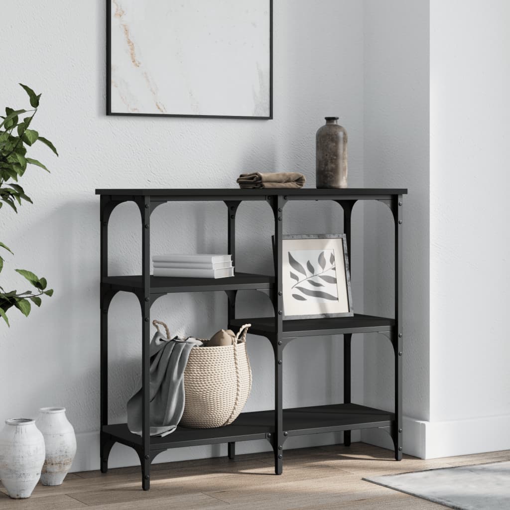 Console Table 102X29X75 Cm Engineered Wood