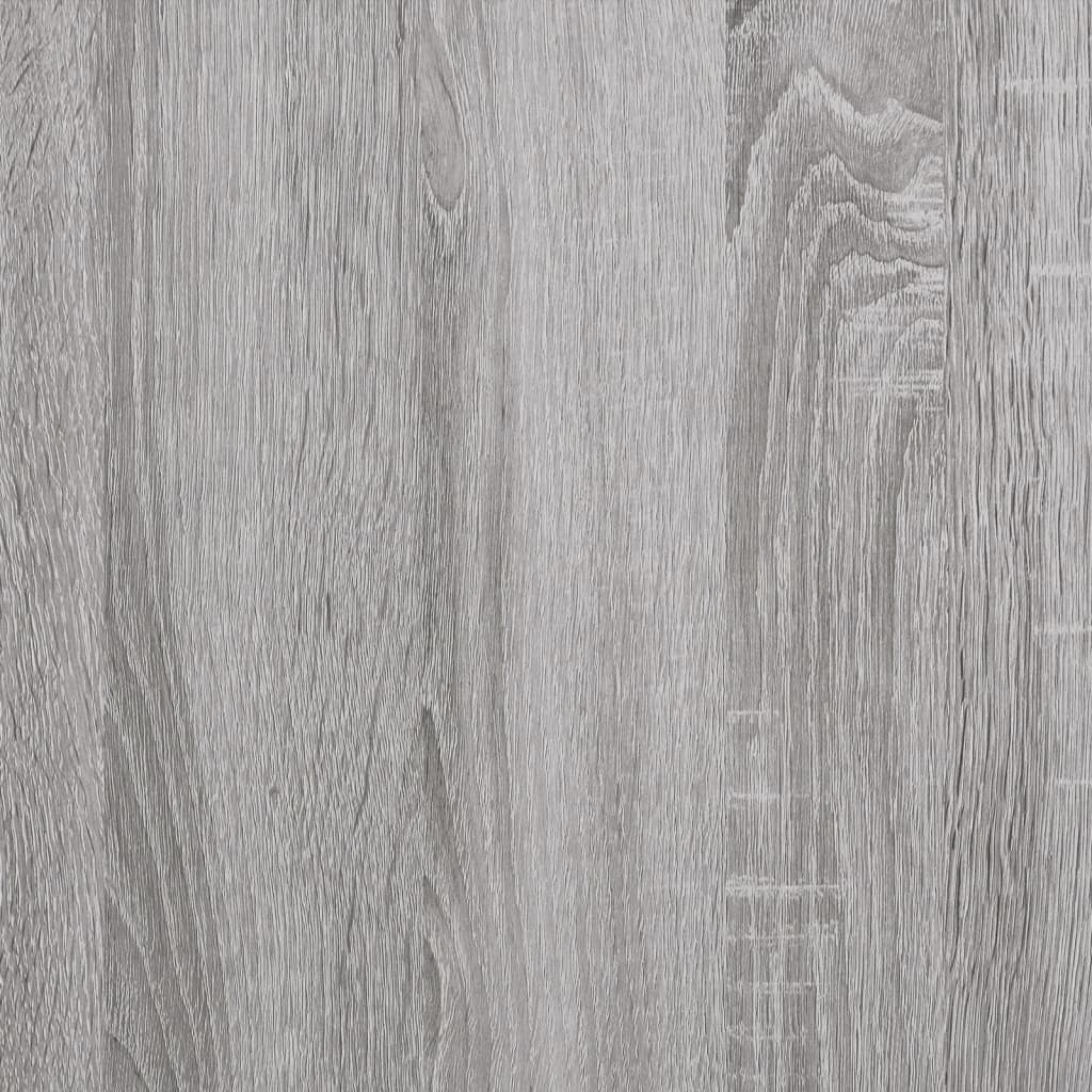 Console Table Grey Sonoma 80x29x75 cm Engineered Wood