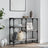 Console Table 102X29X75 Cm Engineered Wood