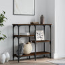 Console Table 102X29X75 Cm Engineered Wood