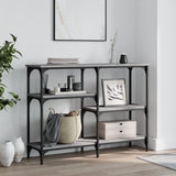 Console Table Grey Sonoma 102x29x75 cm Engineered Wood
