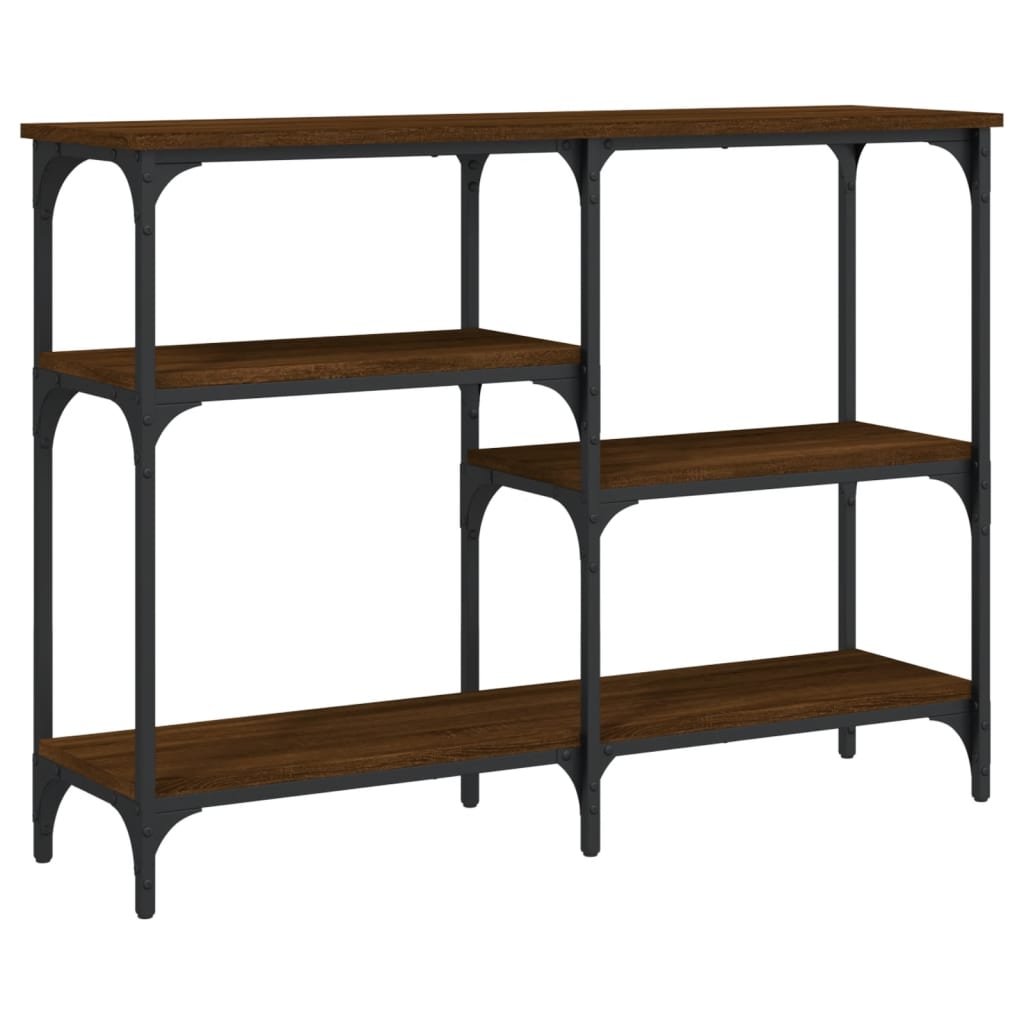Console Table 102X29X75 Cm Engineered Wood