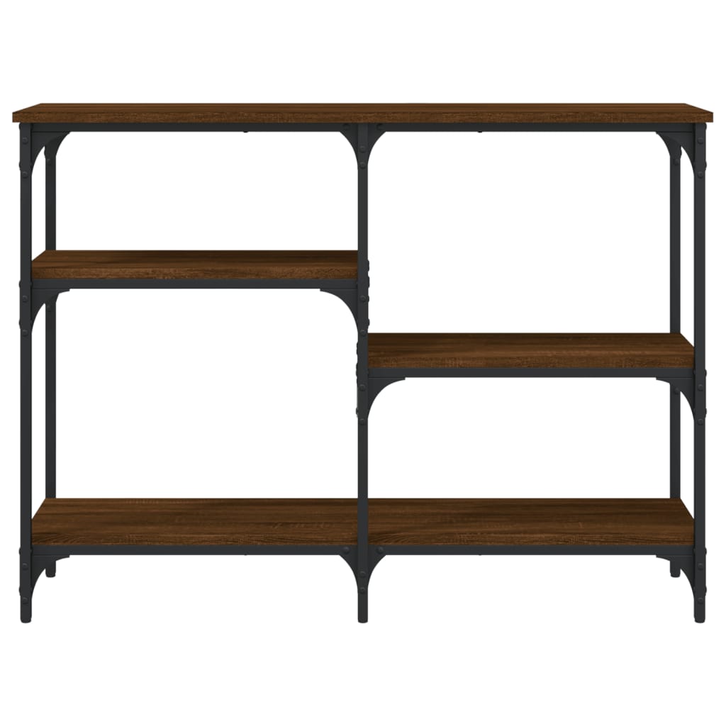 Console Table 102X29X75 Cm Engineered Wood