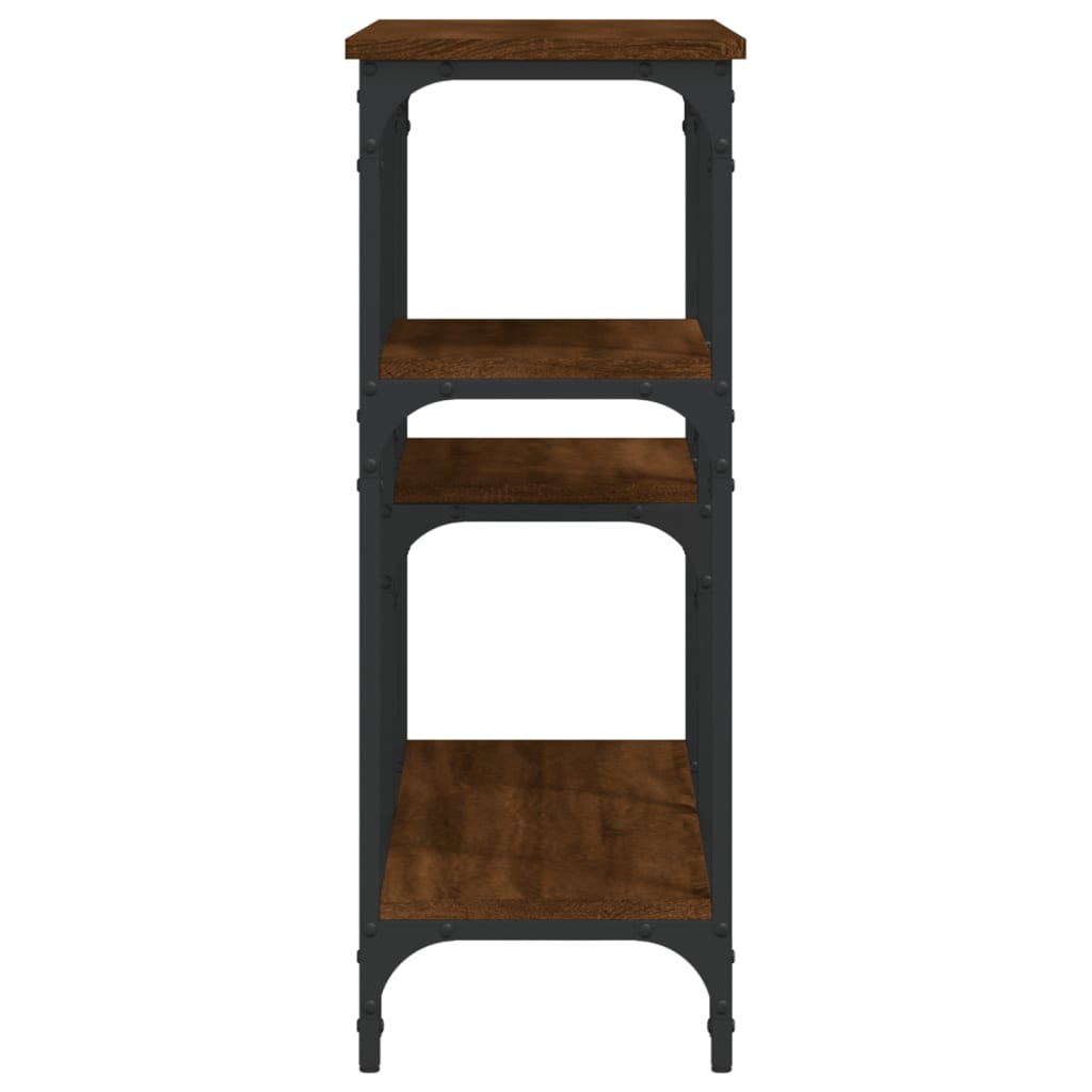 Console Table 102X29X75 Cm Engineered Wood