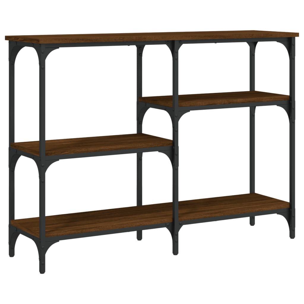 Console Table 102X29X75 Cm Engineered Wood