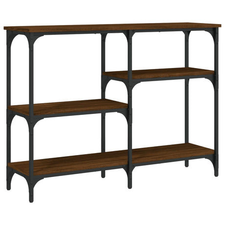 Console Table 102X29X75 Cm Engineered Wood