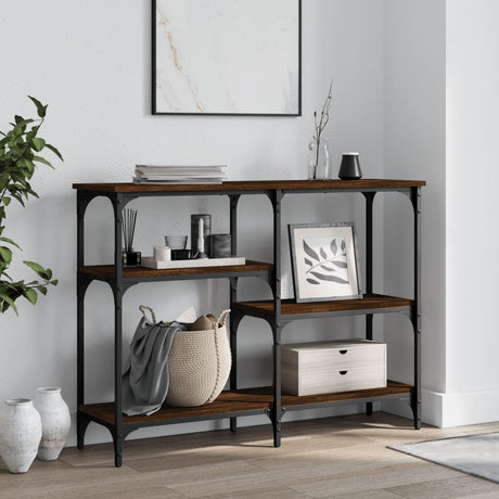 Console Table 102X29X75 Cm Engineered Wood