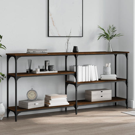 Console Table 102X29X75 Cm Engineered Wood