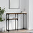 Console Table 90X22.5X75 Cm Engineered Wood
