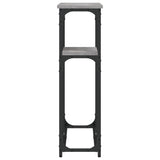 Console Table Grey Sonoma 90x22.5x75 cm Engineered Wood