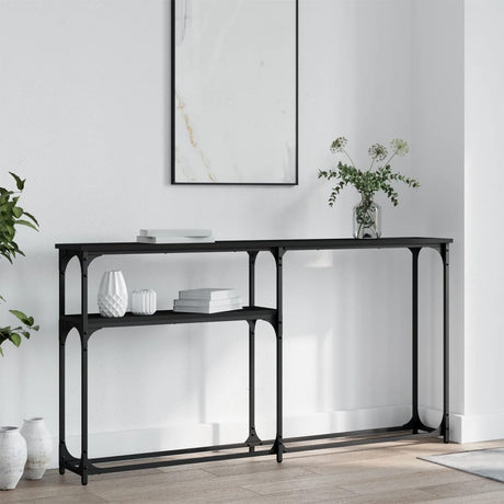Console Table 90X22.5X75 Cm Engineered Wood