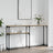 Console Table 90X22.5X75 Cm Engineered Wood