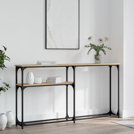 Console Table 90X22.5X75 Cm Engineered Wood