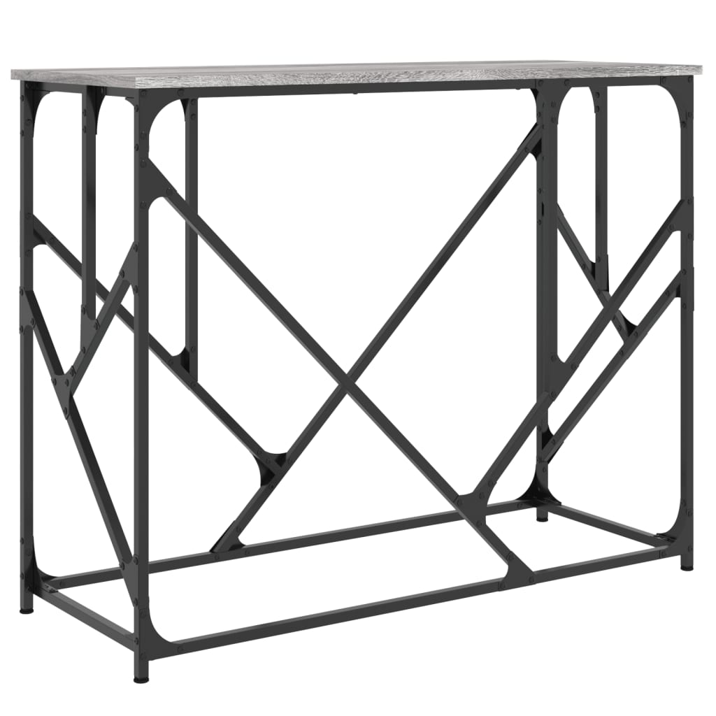 Console Table 100X40X80 Cm Engineered Wood