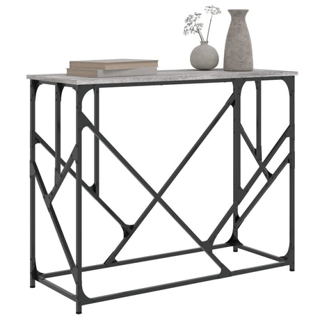 Console Table 100X40X80 Cm Engineered Wood