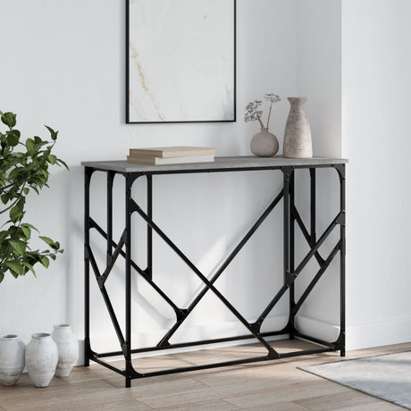 Console Table 100X40X80 Cm Engineered Wood