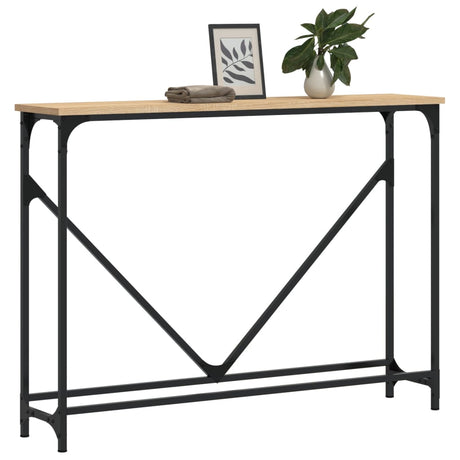 Console Table 102X22.5X75 Cm Engineered Wood
