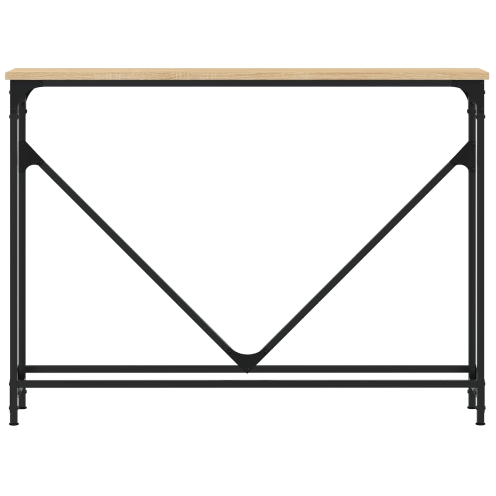 Console Table 102X22.5X75 Cm Engineered Wood