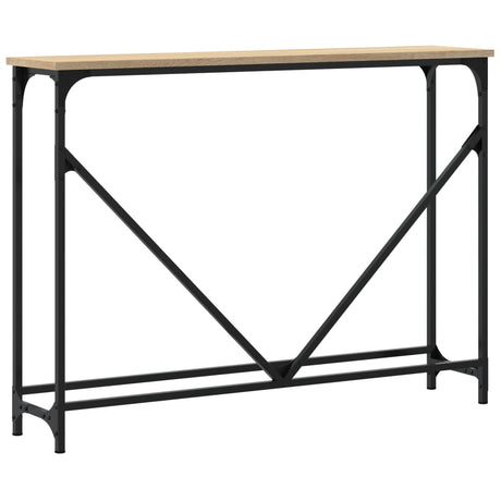 Console Table 102X22.5X75 Cm Engineered Wood