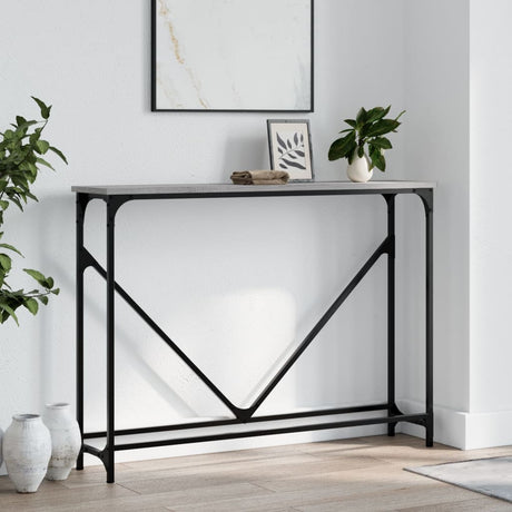 Console Table 102X22.5X75 Cm Engineered Wood