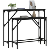 Console Tables 2 Pcs Engineered Wood