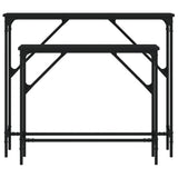 Console Tables 2 Pcs Engineered Wood