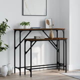 Console Tables 2 Pcs Engineered Wood