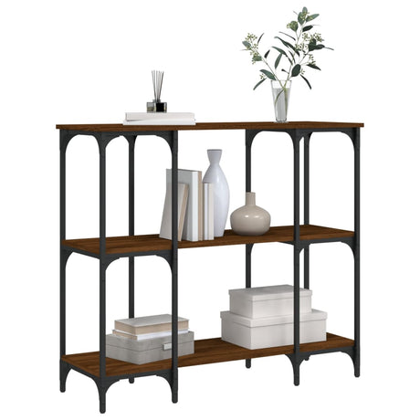 Console Table 102X35X90 Cm Engineered Wood