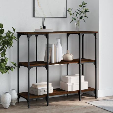 Console Table 102X35X90 Cm Engineered Wood