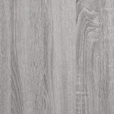 Console Table Grey Sonoma 100x40x75 cm Engineered Wood