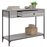 Console Table 100X34.5X75 Cm Engineered Wood
