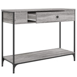 Console Table 100X34.5X75 Cm Engineered Wood