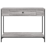 Console Table 100X34.5X75 Cm Engineered Wood